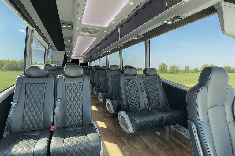 coach bus in Longmont